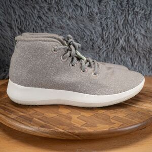 Size 10 - Allbirds Wool Runner Up Mizzles Womens High Tops Gray Shoes Sneakers